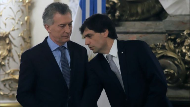 Lacunza admitio que hay dudas de que Macri complete su mandato