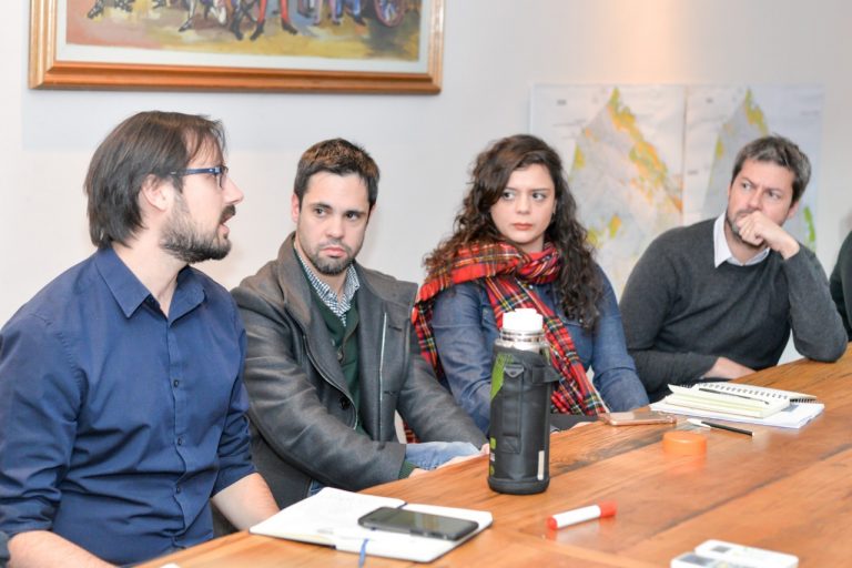 Matías Lammens se reunió con jóvenes profesionales que le acercaron propuestas para la Ciudad