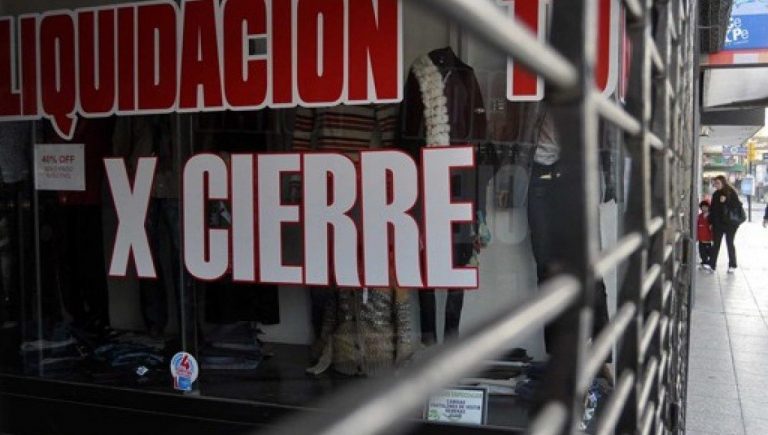 La Plata: crece el número de comercios que tuvieron que “bajar sus persianas” por la crisis