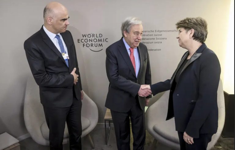 GUTERRES EN DAVOS: EL MUNDO ESTÁ EN UN “ESTADO LAMENTABLE”