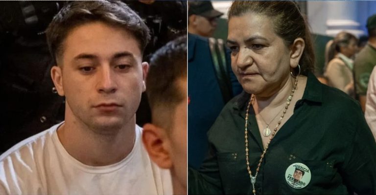 MÁXIMO THOMSEN LLORÓ CUANDO LA MAMÁ DE FERNANDO BÁEZ SOSA PIDIÓ JUSTICIA POR EL CRIMEN