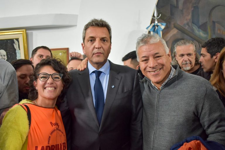 LA UNION OBRERA LADRILLERA PARTICIPÓ EN EL ACTO DE LA CGT EN EL QUE HABLÓ SERGIO MASA Y AGUSTIN ROSSI