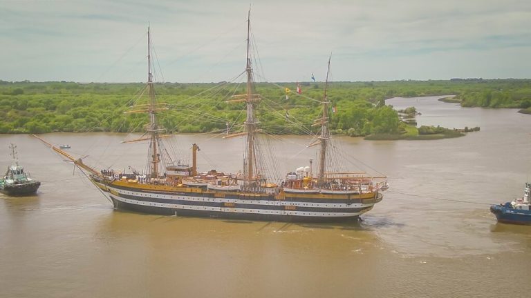 EL ASTILLERO RIO SANTIAGO HARA TRABAJOS DE MANTENIMIENTO AL BUQUE ESCUELA DE LA ARMADA ITALIANA“AMÉRICO VESPUCIO”
