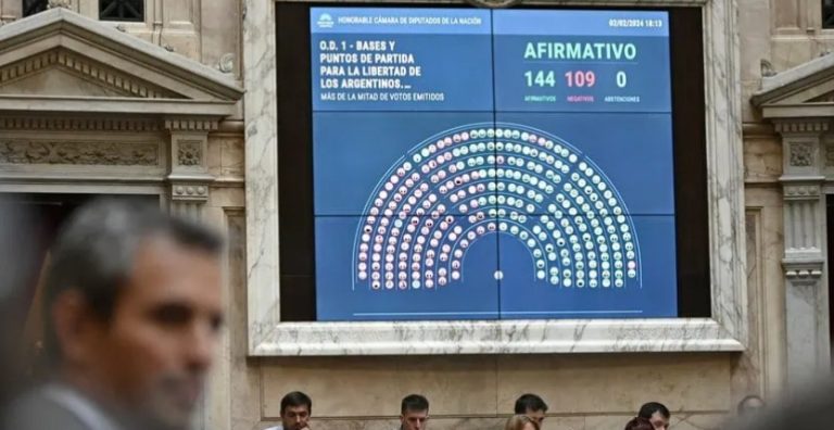 FACULTADES DELEGADAS: DIPUTADOS APROBÓ 6 EMERGENCIAS DE LAS 11 QUE ENVIÓ EL GOBIERNO