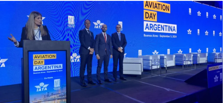 MOGETTA, CON LOS TAPONES DE PUNTA CONTRA LOS GREMIOS EN LA APERTURA DEL AVIATION DAY ARGENTINA