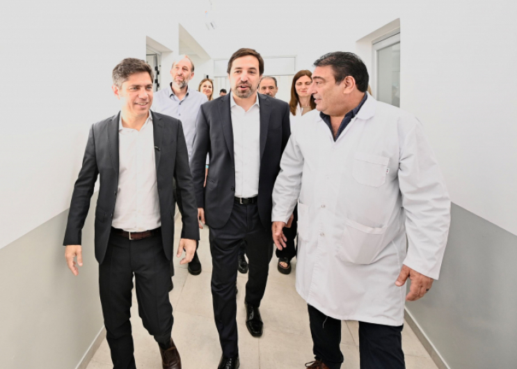 KICILLOF INAUGURÓ UN CENTRO DE ATENCIÓN INTEGRAL DE REHABILITACIÓN
