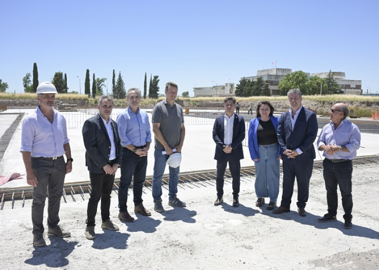 KICILLOF RECORRIÓ LOS AVANCES DE LAS OBRAS DEL PLAN HÍDRICO