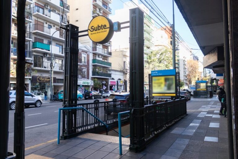 SUBTE A: ESTE LUNES REABRE LA ESTACIÓN LORIA Y PIEDRAS QUEDARÁ CLAUSURADA TEMPORALMENTE