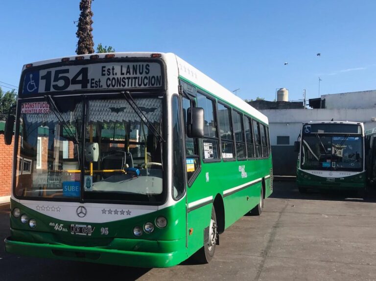 PROYECTAN LA SUPRESIÓN DE LA LÍNEA 154 DE COLECTIVOS: SERÁ RAMAL DE LA 45