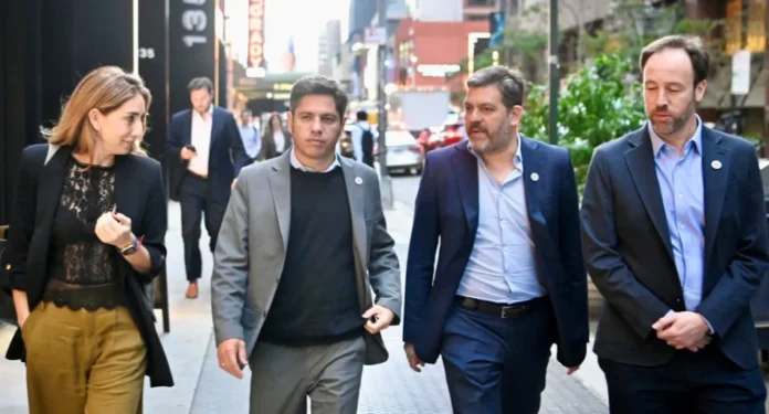 Kicillof en NY