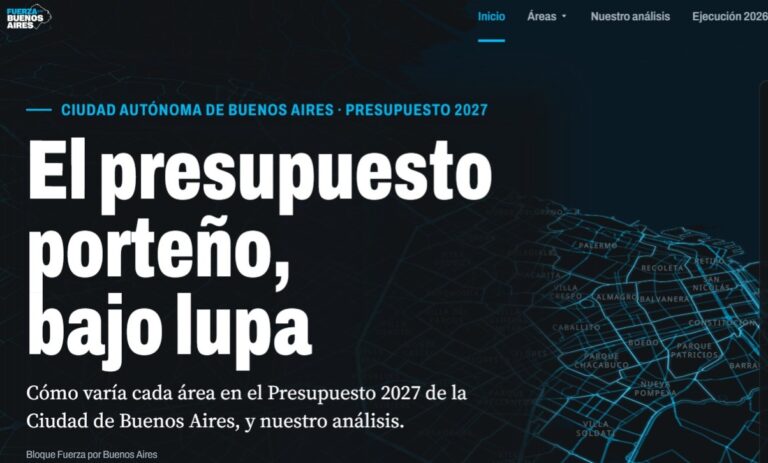 NUEVO PORTAL DIGITAL PERMITE MONITOREAR EL PRESUPUESTO 2027 DE LA CIUDAD
